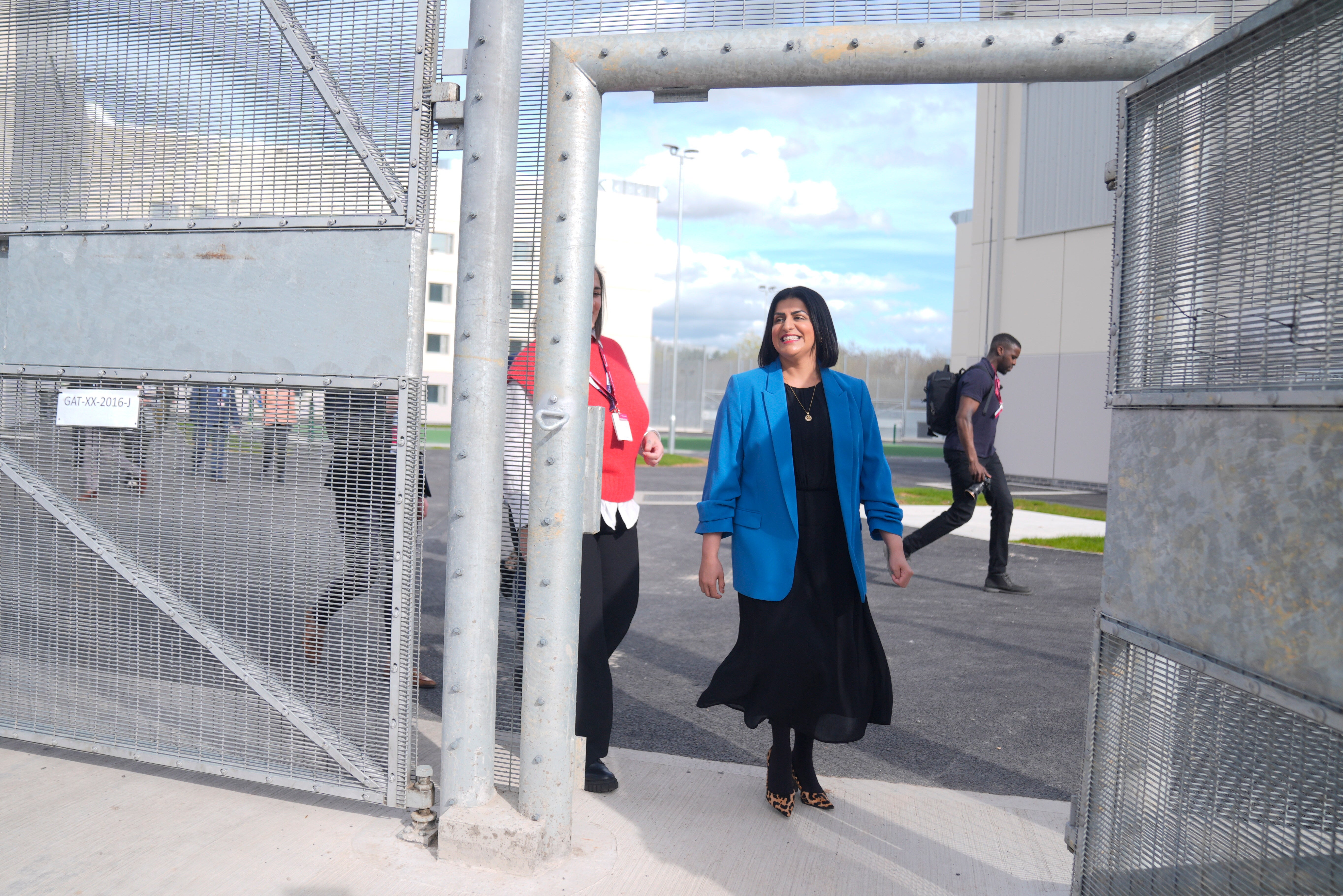 Shabana Mahmood during the official opening of HMP Millsike