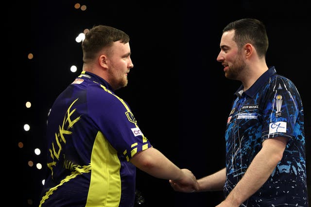 <p>Luke Littler beat Luke Humphries in the final of the latest Premier League darts night in Newcastle</p>