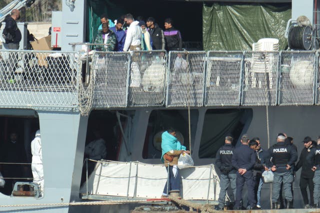 ITALIA-ALBANIA-MIGRACIÓN