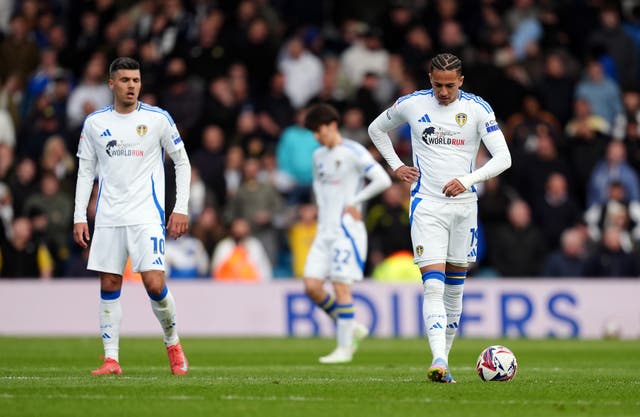 <p>Leeds were frustrated by a late Swansea equaliser that stopped them returning to the top of the Championship</p>