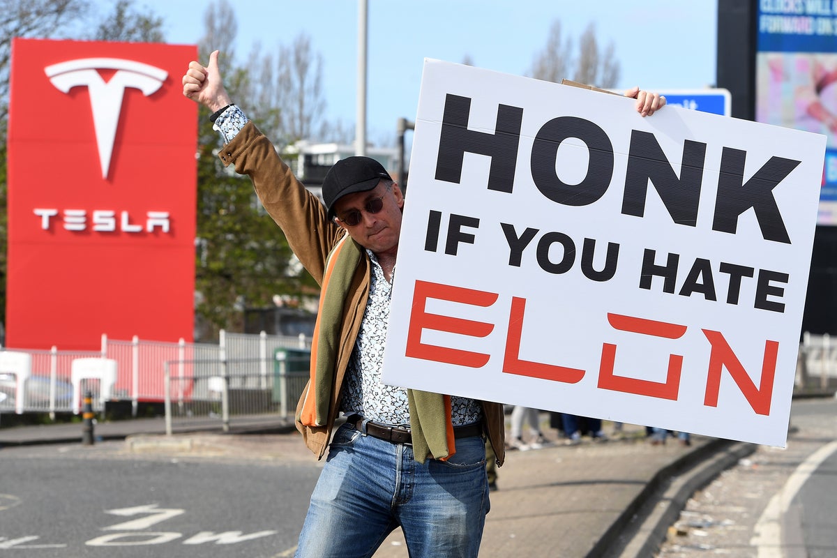 Tesla sales halve as UK turns its back on Elon Musk