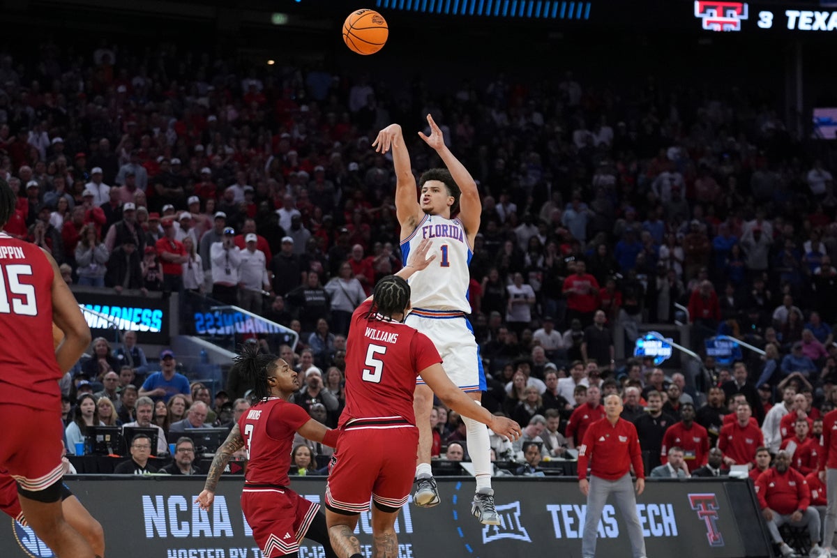 Walter Clayton Jr. rallies Florida into Final Four with 84-79 March Madness win over Texas Tech