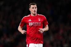 Chris Wood ‘not good’ as Nottingham Forest sweat on top scorer’s hip injury
