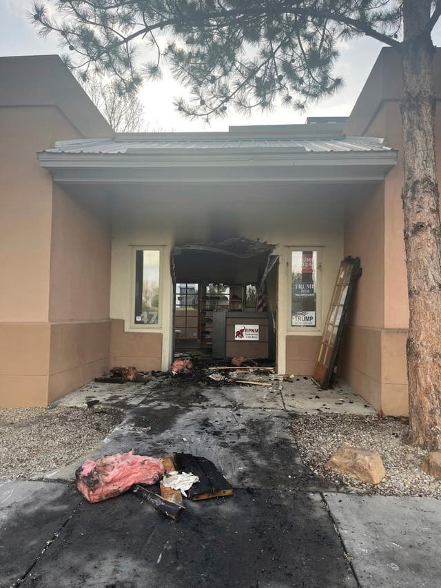 New Mexico GOP Vandalism