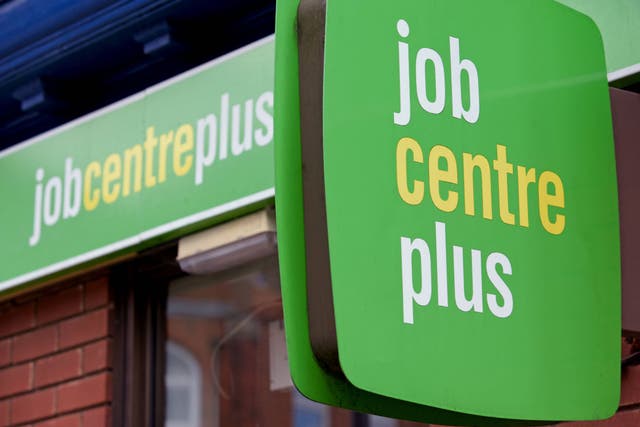 <p>The rate of UK unemployment remained unchanged in the three months to February</p>
