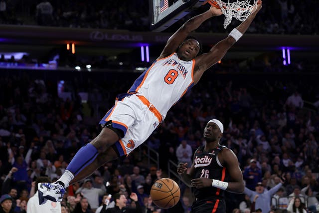 TRAIL BLAZERS-KNICKS