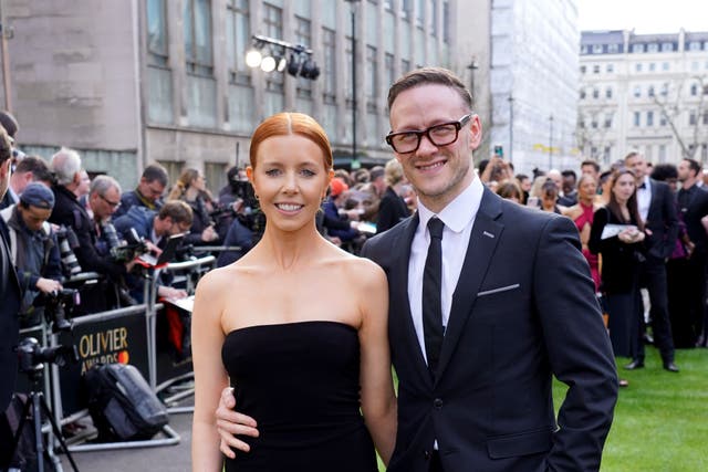 Stacey Dooley and Kevin Clifton are t appear together on stage (Ian West/PA)