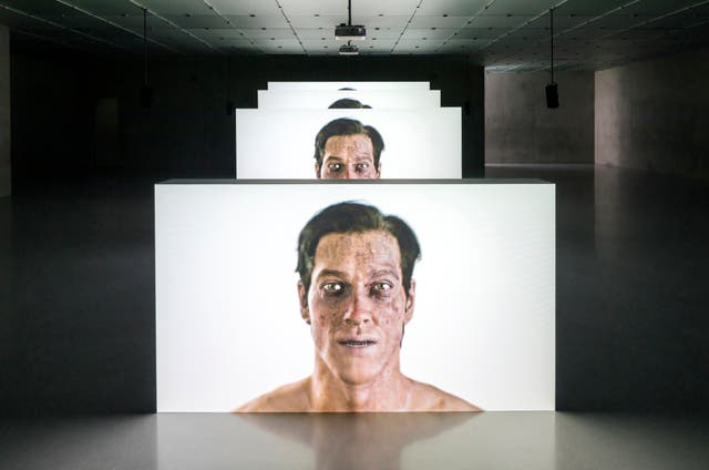 <p>In ‘Hisser’ (2015), a ‘customised stock figure from the online marketplace Turbosquid’ stands in for artist Ed Atkins</p>