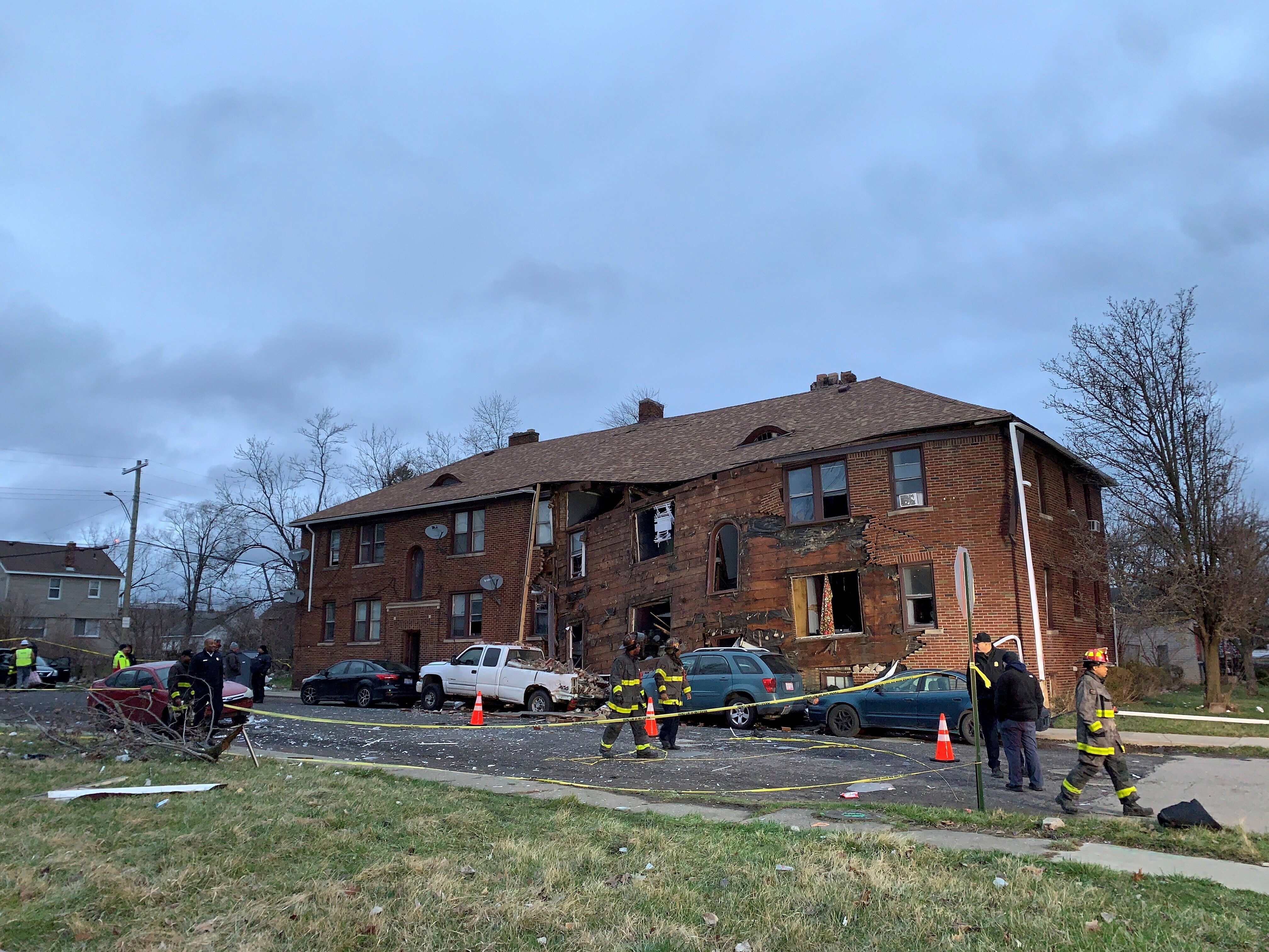 Apartment Building Explosion-Detroit