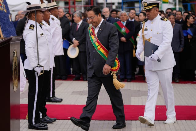 BOLIVIA-ARCE JUICIO