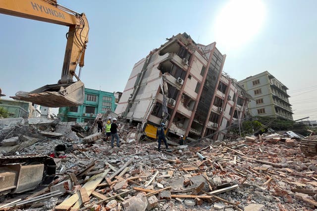 Myanmar Southeast Asia Earthquake