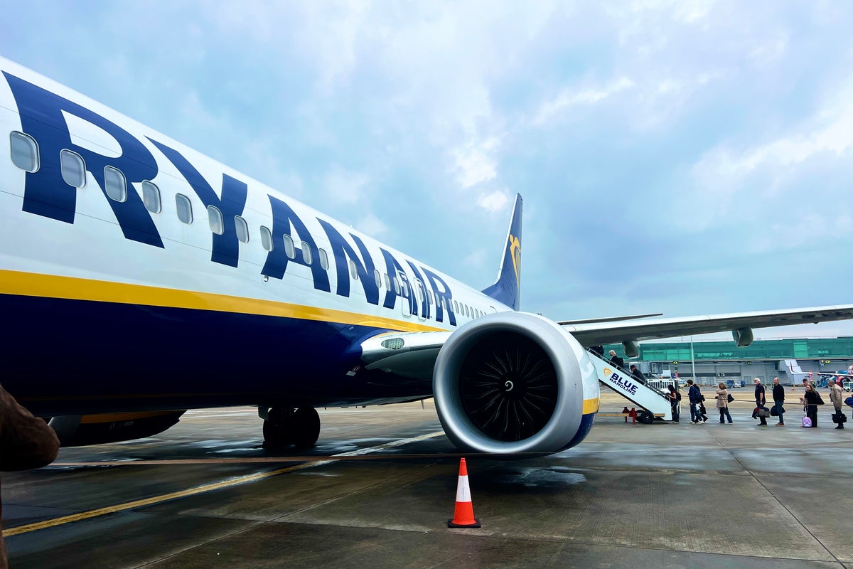 Nine injured as storm causes violent turbulence on Ryanair flight over Europe