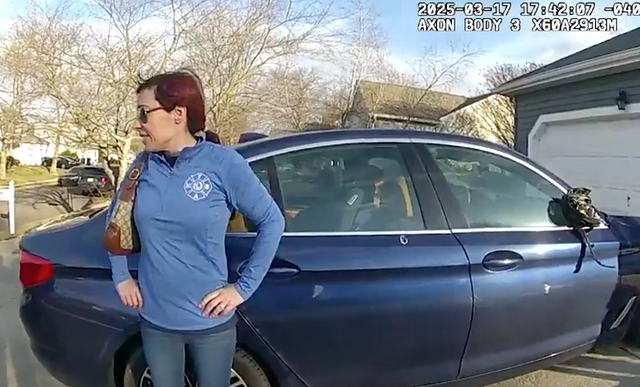 Body cam footage shows NJ Mayor Gina LaPlaca stumbling after allegedly ...