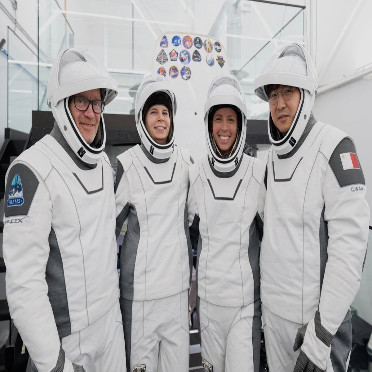 SpaceX launches world-first polar mission, funded by crypto magnate Chun  Wang | The Independent