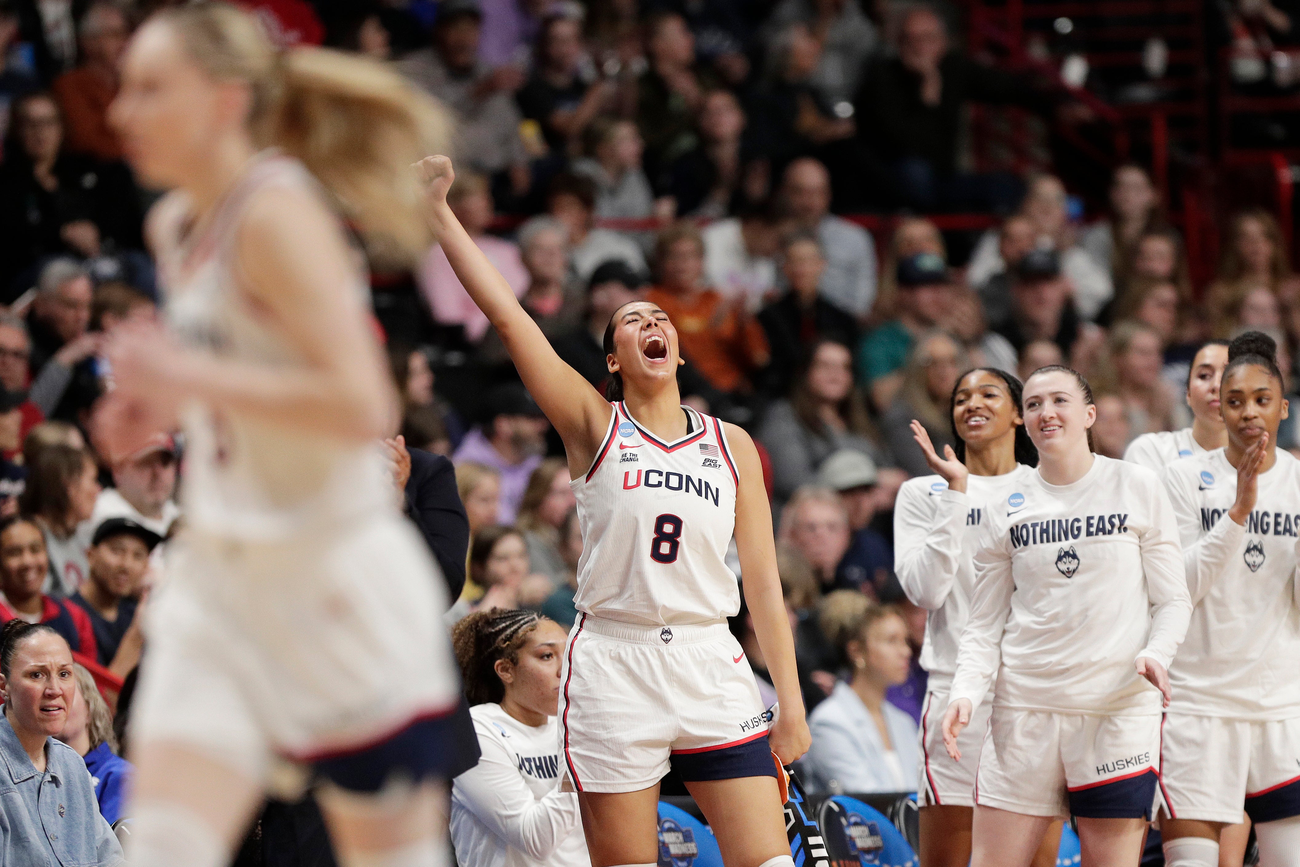 APTOPIX NCAA Oklahoma UConn Basketball