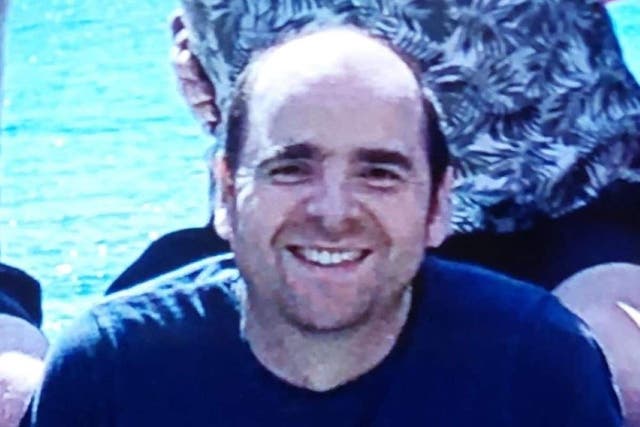 Jason Taylor, 36, was due to return to the UK on a flight from Alicante-Elche Airport on Saturday morning but left following an issue with his boarding pass (Dyfed-Powys Police/PA)