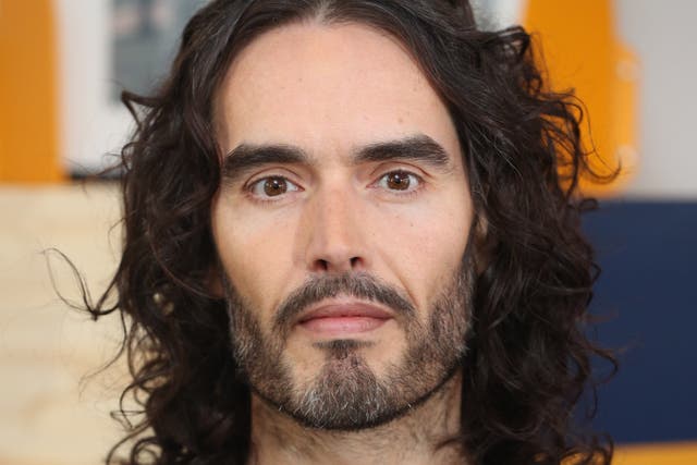 Russell Brand, pictured. (Jonathan Brady/PA)