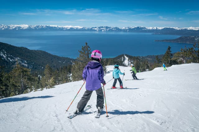 <p>Diamond Peak is spread across 655 acres close to the northeast shore of Lake Tahoe. The resort is 8,540 feet above sea level</p>