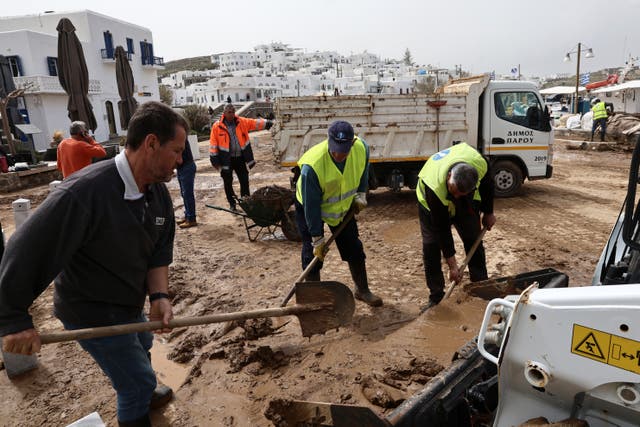 GRECIA-INUNDACIONES