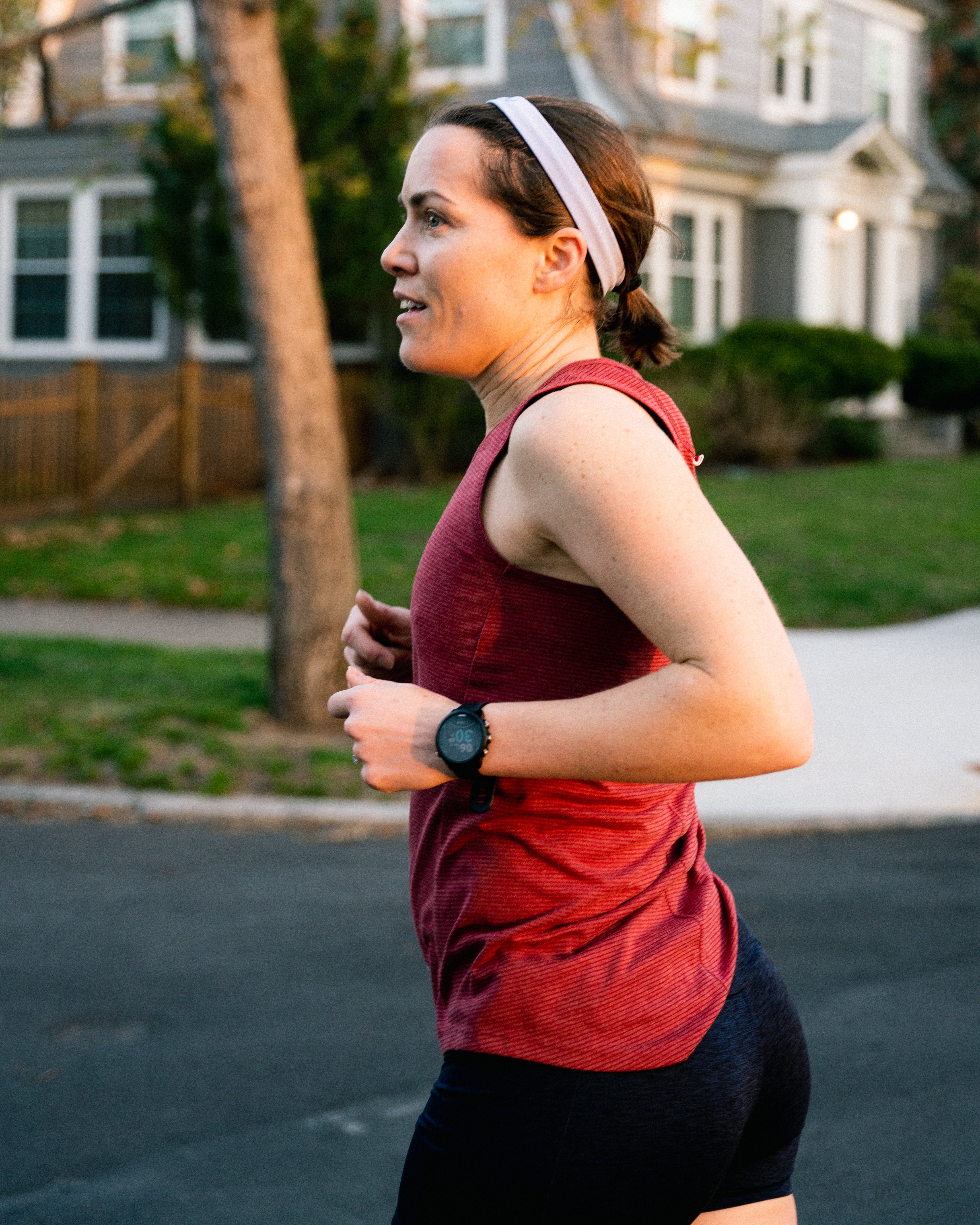 Oster has become almost as famous for her running habit as she is for her parenting advice