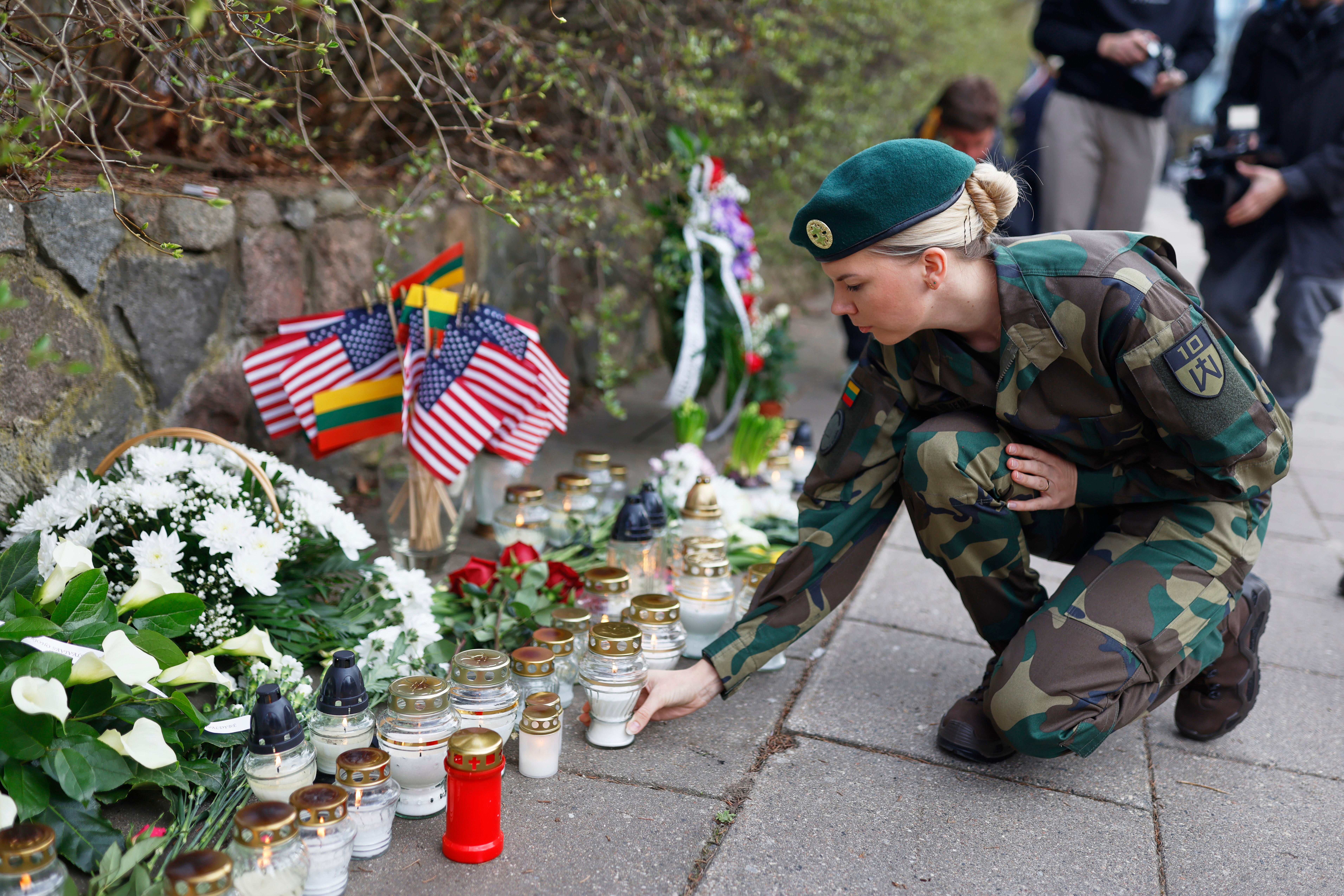 Lithuania US Soldiers