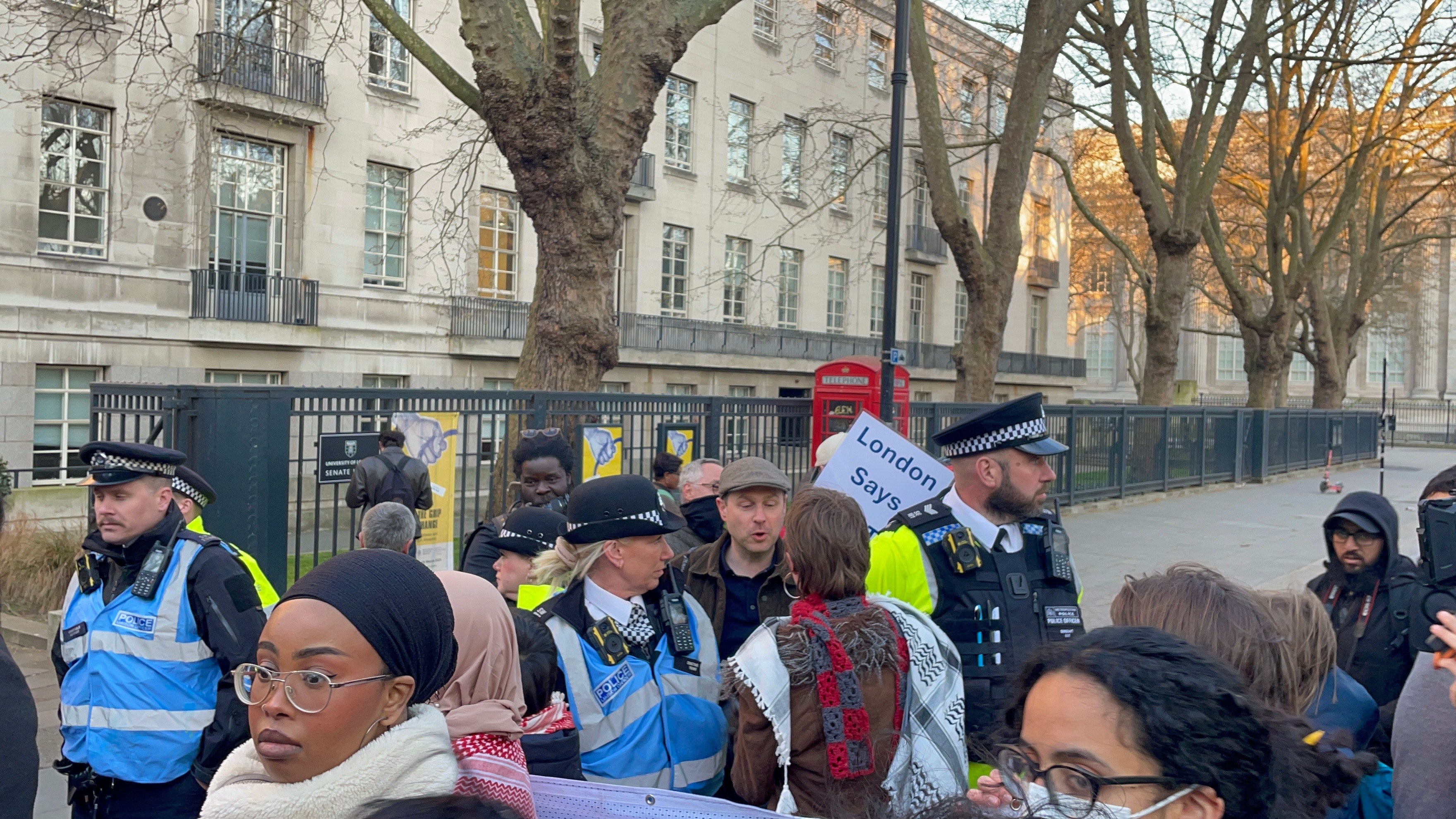 Heavy criticism of Met Police at rally after arrests of Youth Demand ...