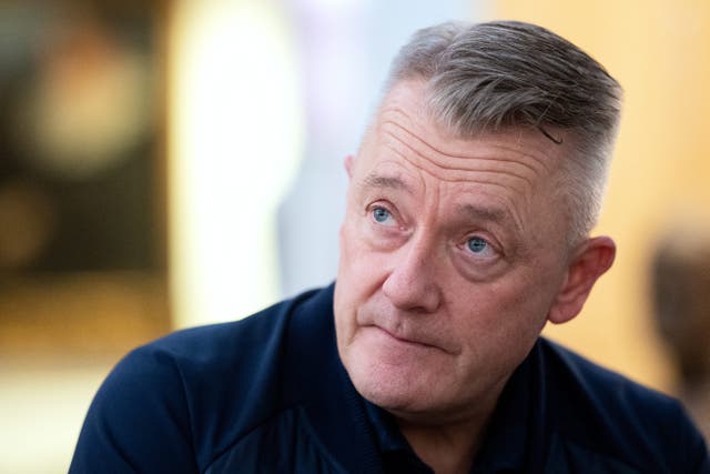 <p>Gjert Ingebrigtsen, pictured here in an interview in 2021, gave testimony in court on Monday</p>
