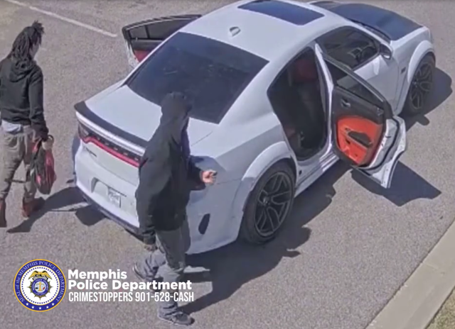 <p>Footage of suspects in Sauce Walka shooting fleeing the scene </p>