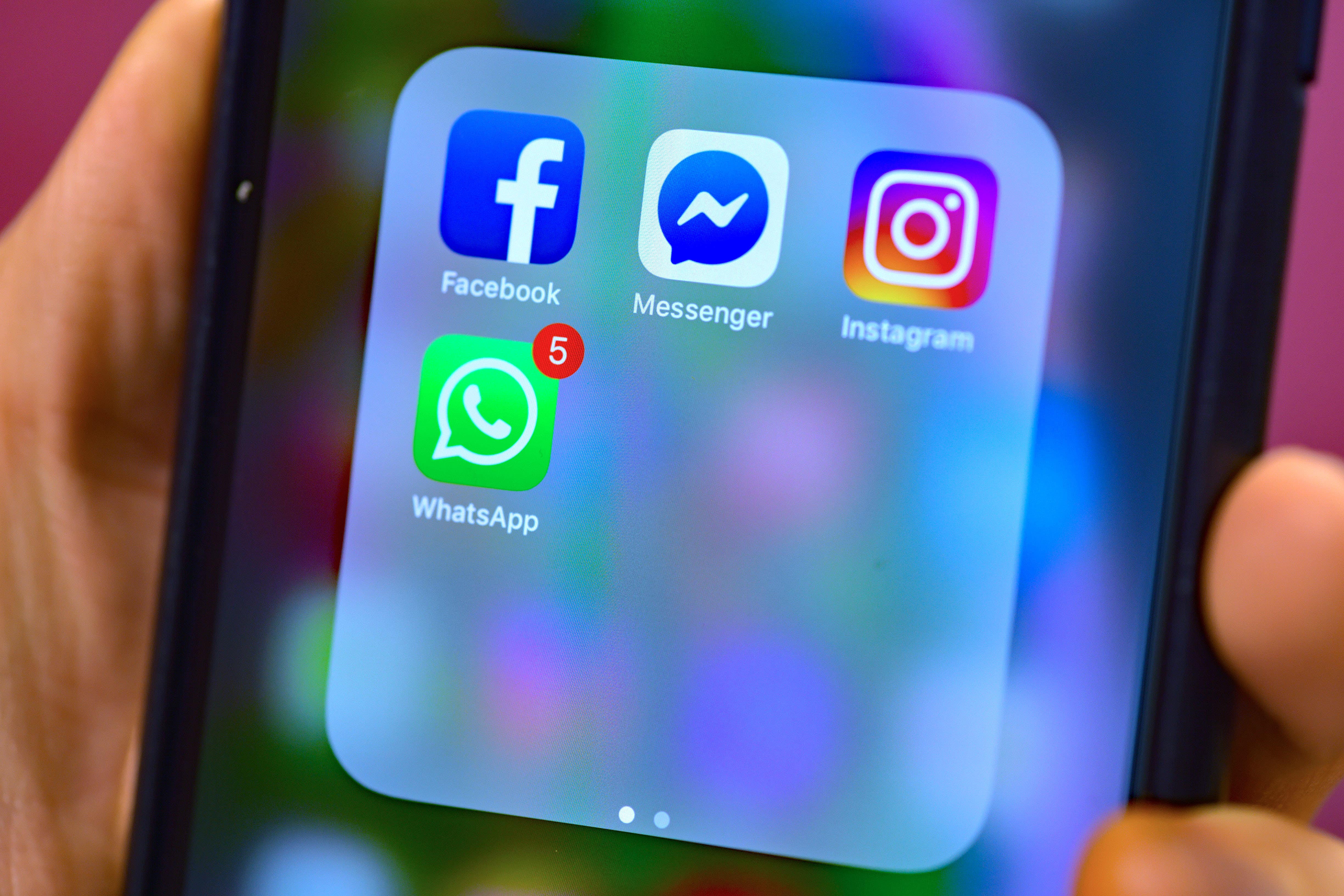 The Treasury Committee said it had sent a letter to Meta, owners of Facebook and Instagram, asking for information on its approach to financial influencers. (PA)