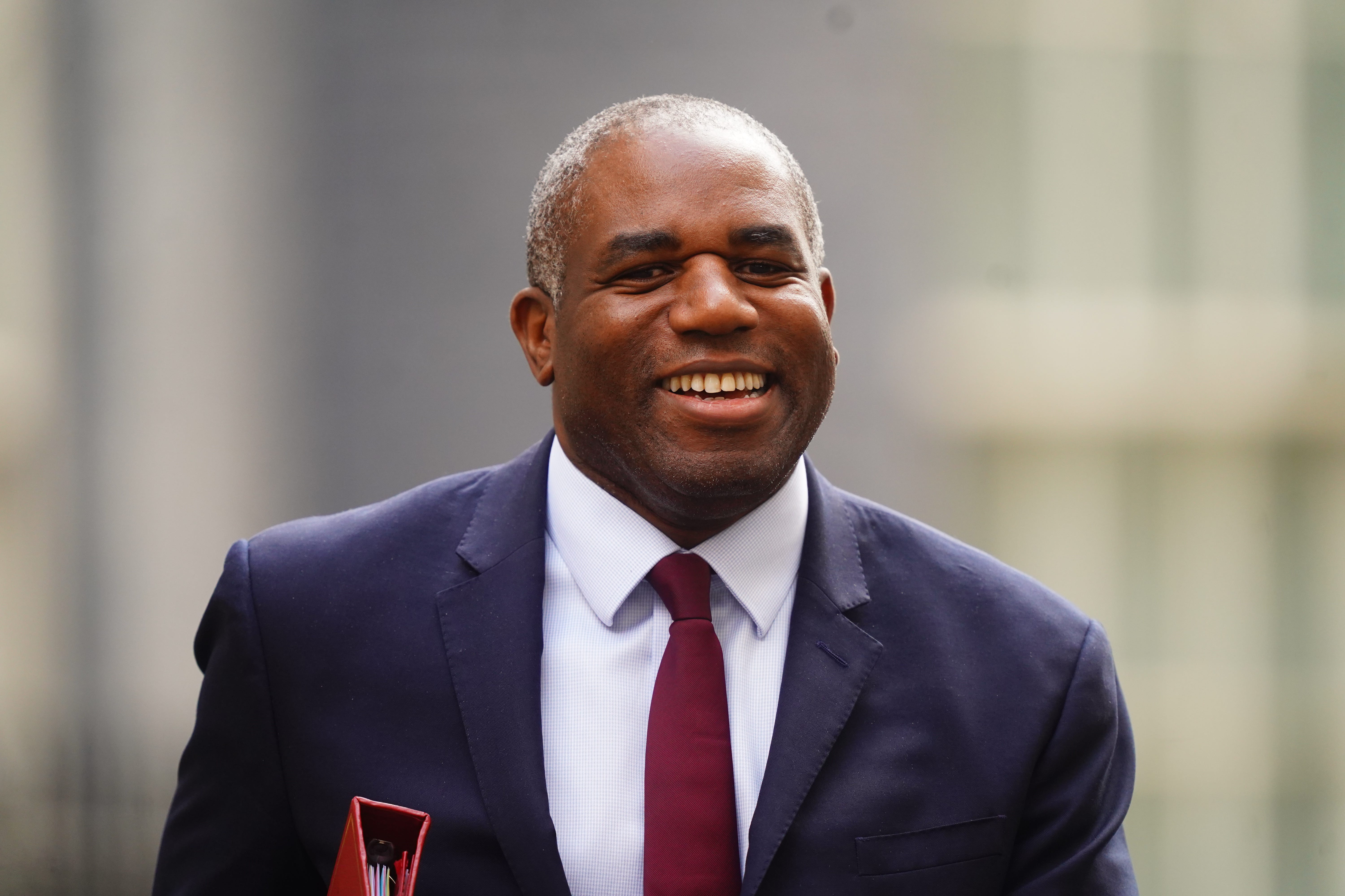 David Lammy will visit the Western Balkans this week (James Manning/PA)