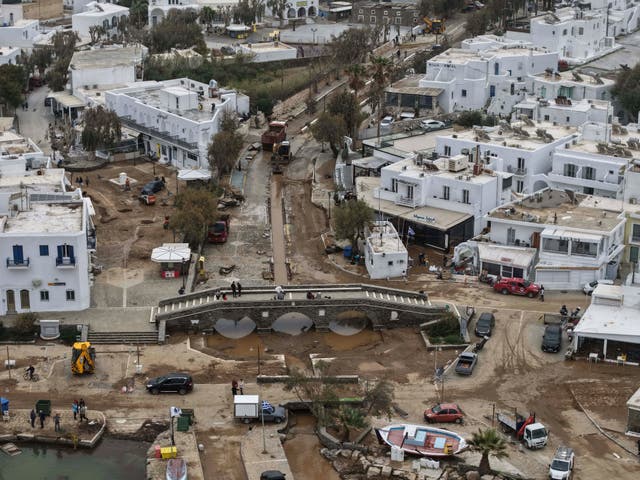 GRECIA-INUNDACIONES