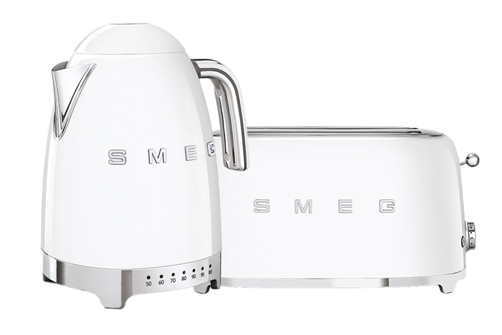 Best kettle and toaster set IndyBest review Smeg variable temperature kettle and long-slot toaster