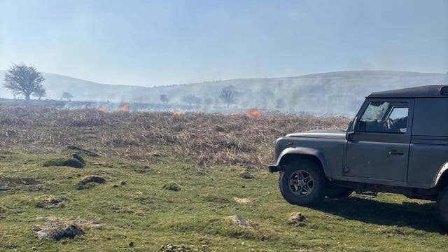 <p>Fire brigades warned of wildfire risk across the country</p>
