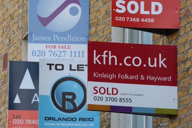 Across the UK, 52,648 new buy-to-let loans were advanced, worth £9.6 billion, according to UK Finance figures (Anthony Devlin/PA)
