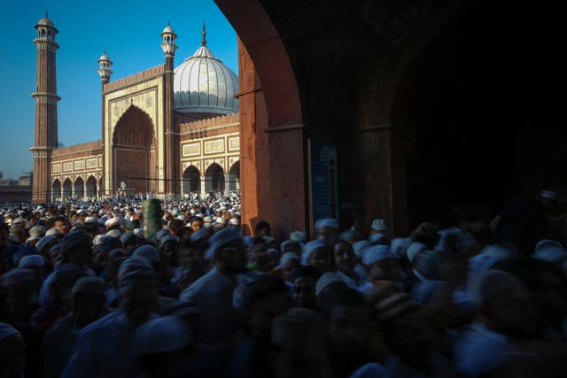 APTOPIX India Eid al-Fitr