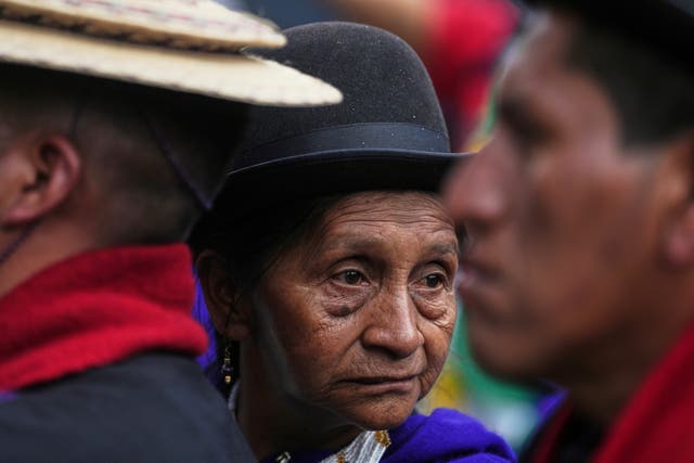 COLOMBIA-PROTESTA INDÍGENA