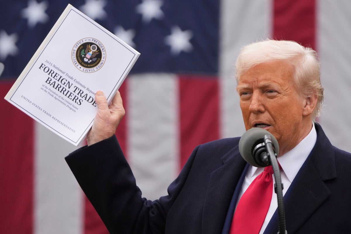 Trump claims U.S. industry ‘reborn’ as he imposes sweeping tariffs on much-trailed ‘Liberation Day’ Trump claims U.S. industry ‘reborn’ as he imposes sweeping tariffs on much-trailed ‘Liberation Day’