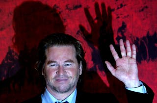 Actor Val Kilmer poses during a photocall to promote his latest movie Alexander in Rome