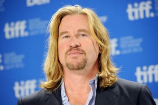 Actor Val Kilmer speaks onstage at the Twixt press conference during the 2011 Toronto International Film Festival