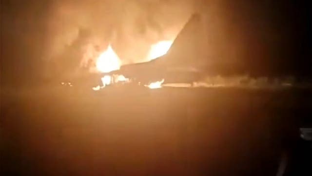 <p>Indian Air Force fighter jet pilot dies in training exercise crash</p>