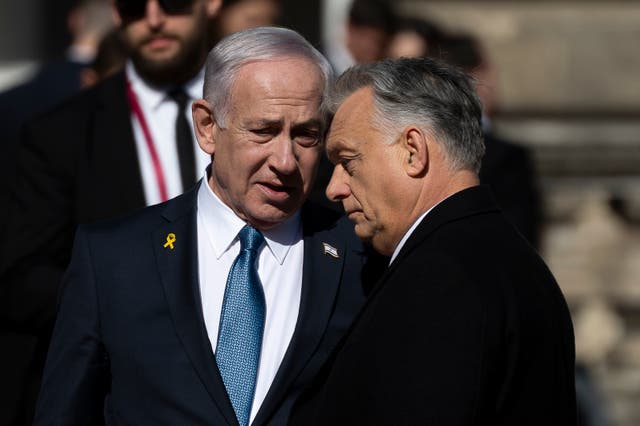 HUNGRÍA-ISRAEL-VISITA NETANYAHU