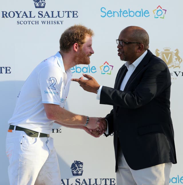 <p>Harry and Prince Seeiso of Lesotho have both quit as patrons of Sentebale</p>