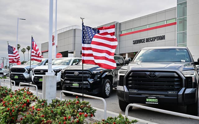 <p>President Donald Trump has implemented a 25 percent tariff on foreign-made automobiles </p>