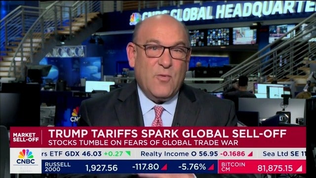 CNBC senior economics reporter Steve Liesman blasted the Trump administration for the "made up" way it had formulated the tariff rates that it claims are "reciprocal."