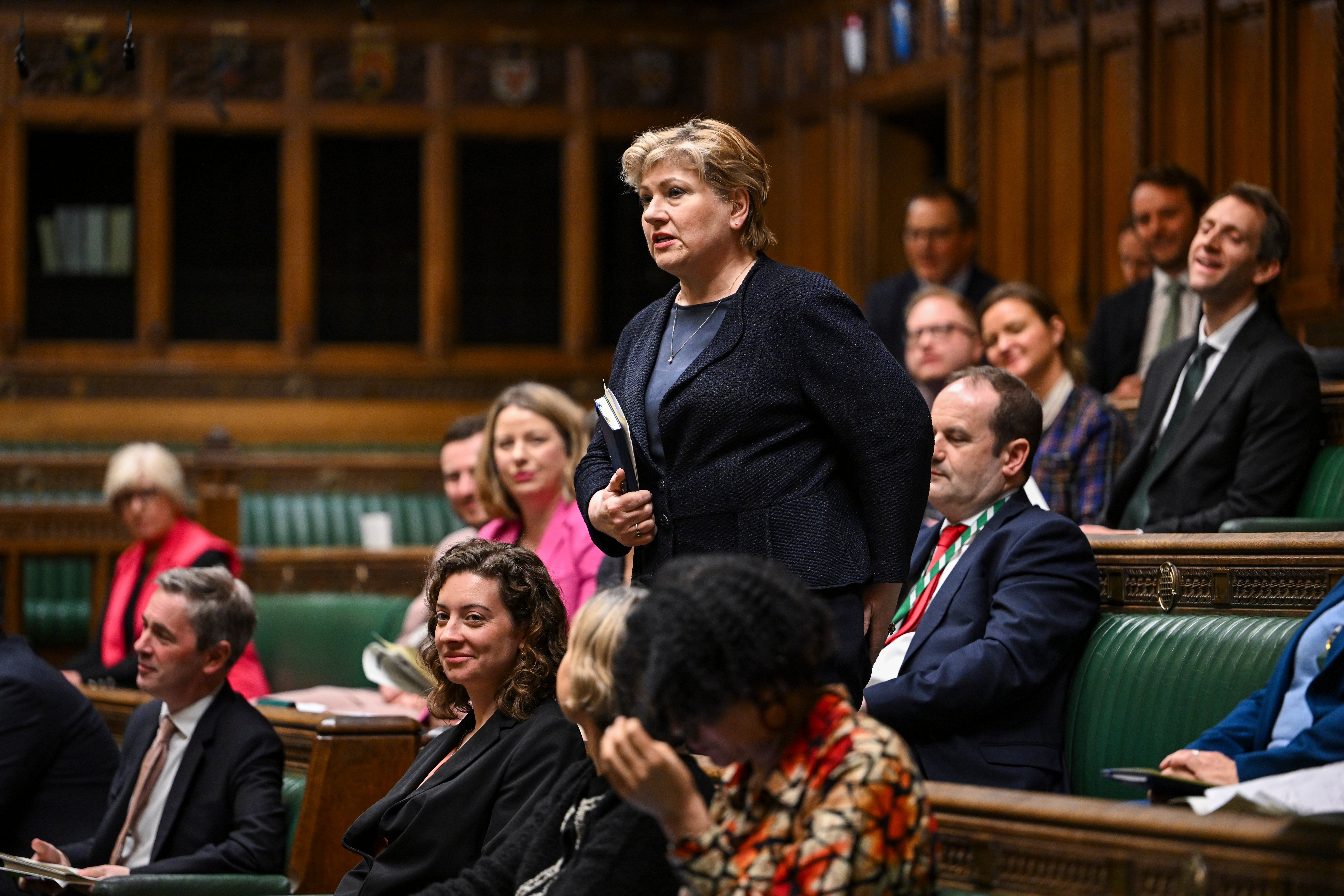 Dame Emily Thornberry has said that the Government ‘must not shrug our shoulders in despair and say that there is nothing we can do’ over Israel