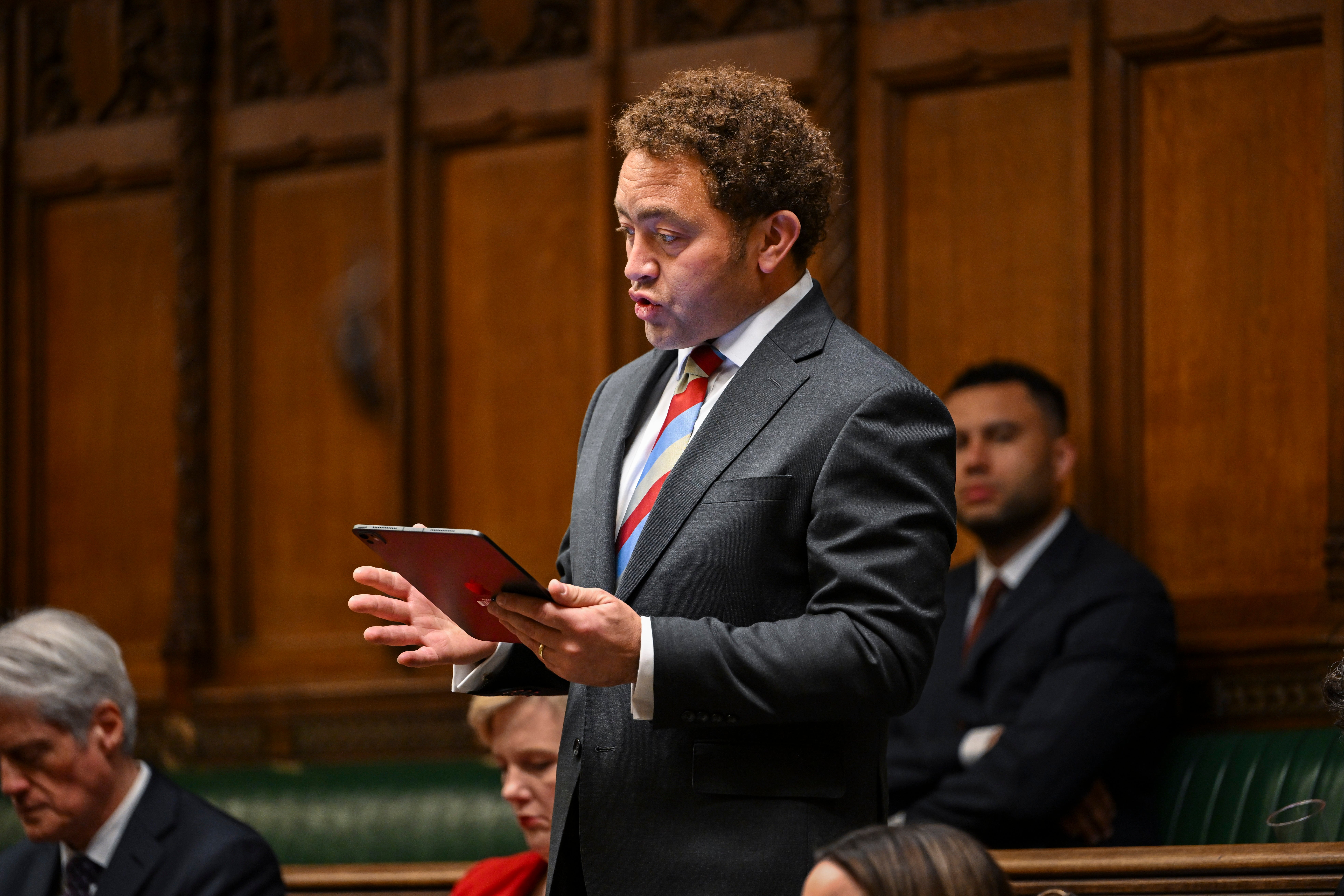 Veterans minister Calvin Bailey