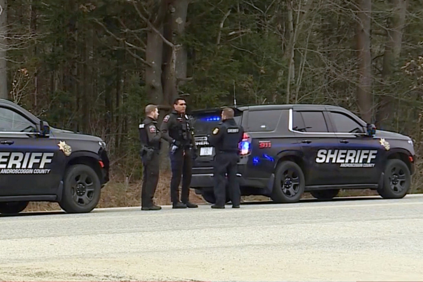 MAINE TIROTEO EN CARRETERA