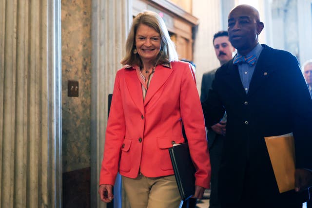 <p>Alaska Senator Lisa Murkowski was one of four Republicans who voted for a Democratic resolution to oppose Trump’s tariffs</p>