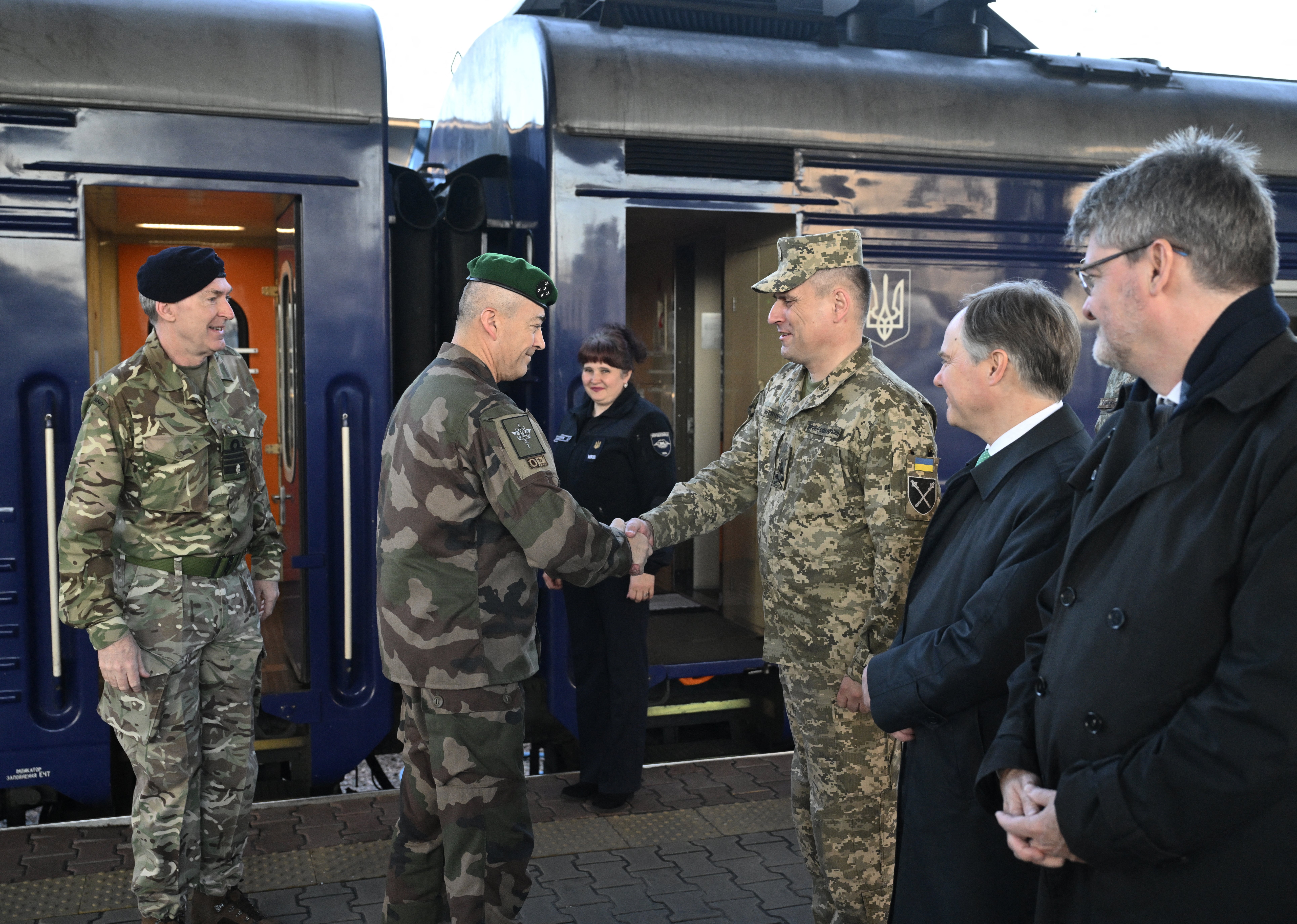 Ukrainian General Staff Brigadier welcomes French Chief of the Defence Britain’s Chief of the Defence in Kyiv