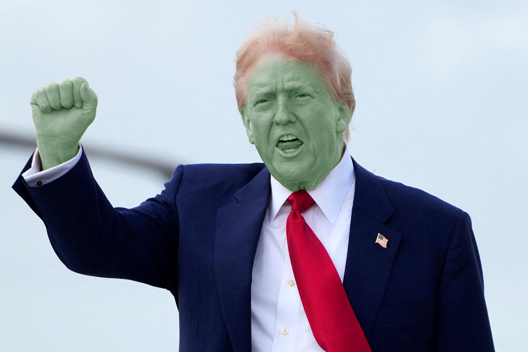 The US economy added 228,000 amid President Donald Trump’s trade war.